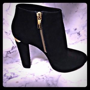 Michel Kors Booties - Real Suede - only used once